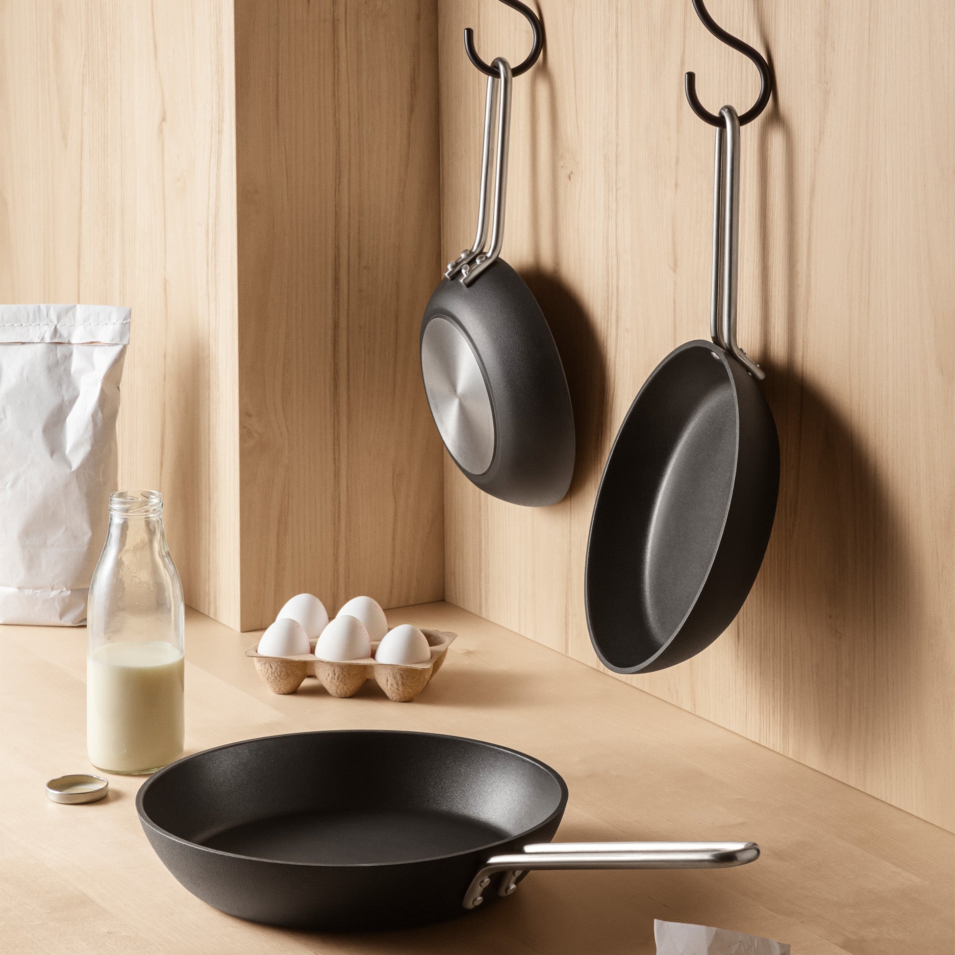 Professional stegepande Ø24 cm keramisk